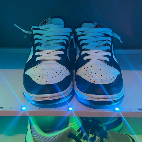 These are “Navy, White Nike dunks” - Picture 2 of 7